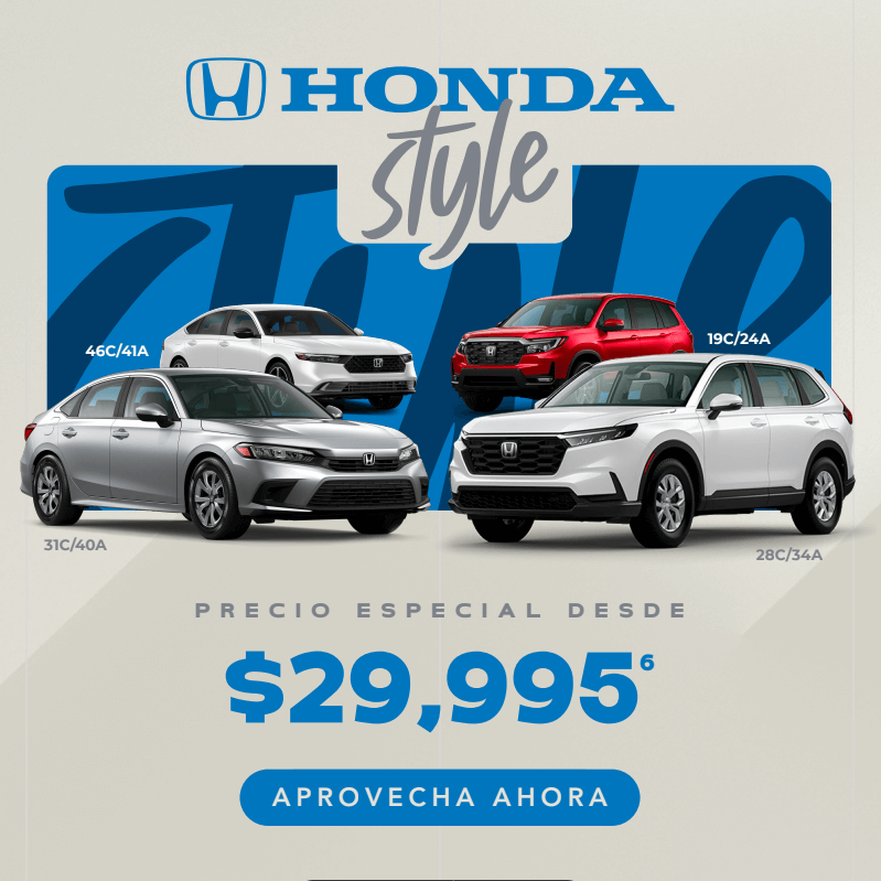 Inventario Honda en Honda Arecibo